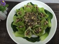 鲜香的香菇油菜做法图解11)