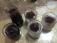 家常面包机蔓越莓干做果酱做法图解5)