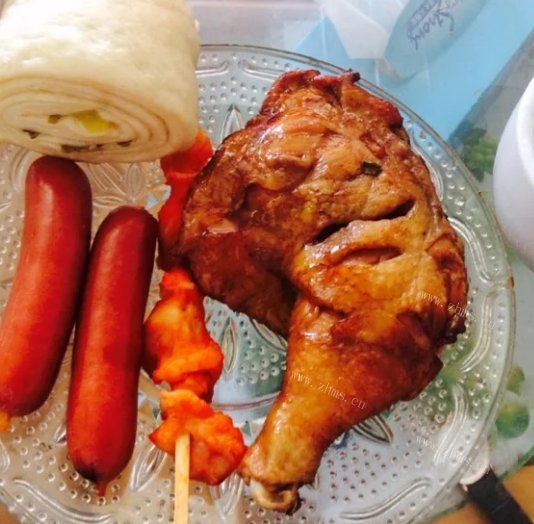 回味无穷的烤鸡腿