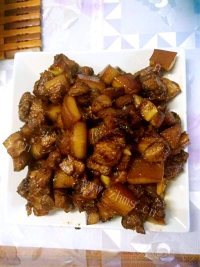 唇齿留香的红烧肉做法图解6)
