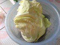 家常菜手撕包菜做法图解1)