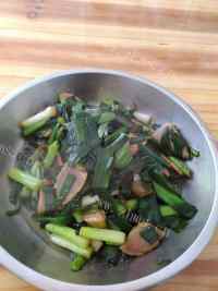 家常菜青蒜炒腊肉