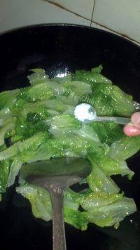 意犹未尽的清炒生菜做法图解6)