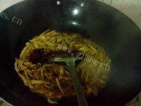 很有食欲的肉丝炒杏鲍菇做法图解14)