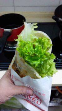 自己做的手抓饼