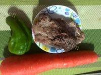 家常菜胡萝卜炒牛肉做法图解1)