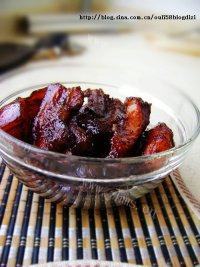 美味的叉烧烤花腩