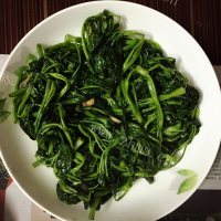 家常菜蒜蓉通心菜