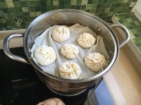 营养的白菜鸡蛋粉丝包做法图解11)
