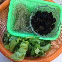 家常菜青菜粉丝做法图解1)
