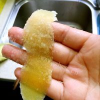 自制柚子皮糖做法图解10)