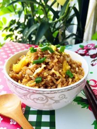 香飘十里的酱油炒饭做法图解6)