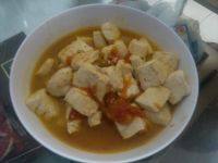 家常菜西红柿炖豆腐
