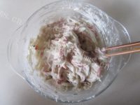 美味的培根萝卜丝饼做法图解4)
