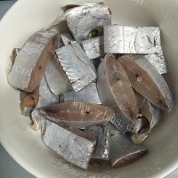 香喷喷的干炸带鱼#新鲜从这里做法图解1)