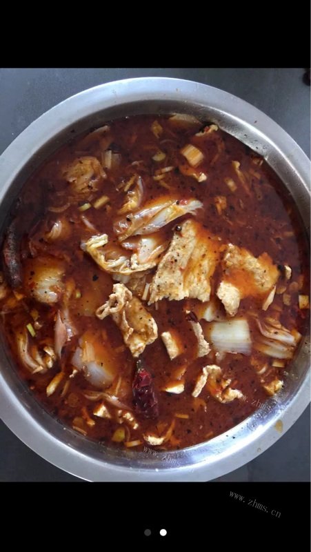 特色美食水煮肉片