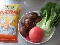 香菇青菜面做法图解1)