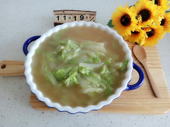 简单版白菜汤