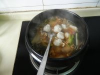 好吃的韩国泡菜鱼丸汤的做法图解十三