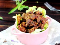 美味的牙签牛肉