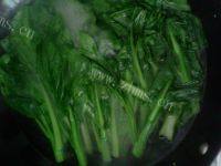 自己做的白灼菜心做法图解5)