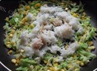 自己做的包菜炒饭做法图解4)