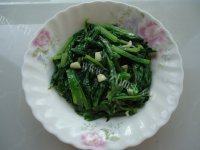 家常菜蒜炒油麦菜