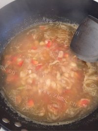 入味的酸汤麻食做法图解3)