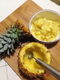 美味的菠萝八宝饭做法图解7)