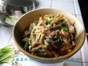 家常菜鸡丝茄条