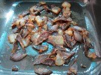 大蒜炒腊肉做法图解3)
