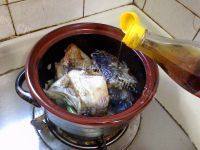 #爱美食#砂锅焖鱼头的做法图解八