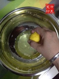 自制轻乳酪蛋糕做法图解9)