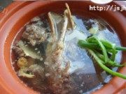 绿豆老鸭汤做法图解3)