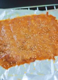 自制蜜汁猪肉脯做法图解6)