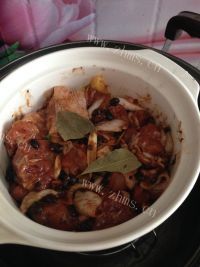 美味的腐乳豆豉蒸鸡做法图解8)