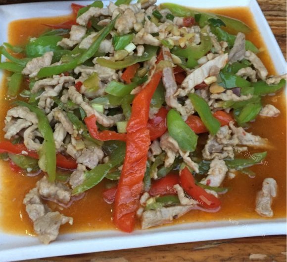 好吃的辣椒炒肉丝