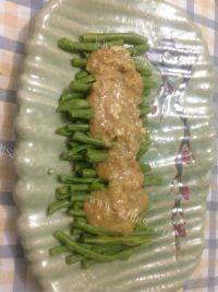 家常菜麻酱豇豆
