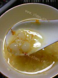 美味的桂花酒酿小圆子做法图解5)