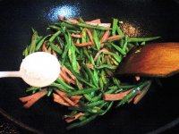 家常豆角丝炒火腿