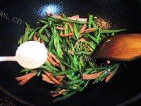 家常豆角丝炒火腿