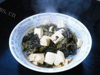 十分诱人的雪里蕻炖豆腐