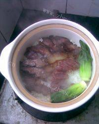 自己做的腊肉煲仔饭做法图解10)