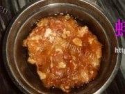 家常菜蚝油鲜菇炒肉做法图解2)