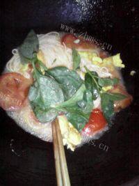 DIY美食-西红柿鸡蛋面做法图解10)