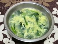 口感丰富的菠菜蛋花汤