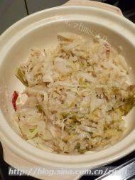 家常菜酸菜汆白肉做法图解8)