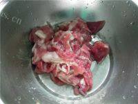 荷兰豆炒肉片做法图解2)