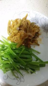 家常菜榨菜肉丝做法图解2)