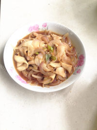 美味食用菌洋葱炒杏苞菇做法图解9)